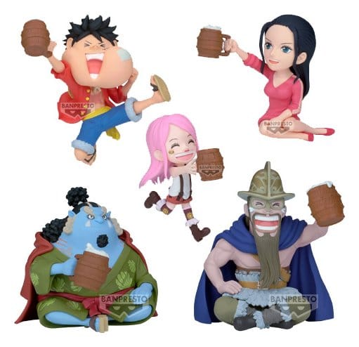 One Piece World Collectable Figure Minifiguren 7 cm Banquet 1 Blind Box Display (12) - Versand: 7 Tage nach Bestellung