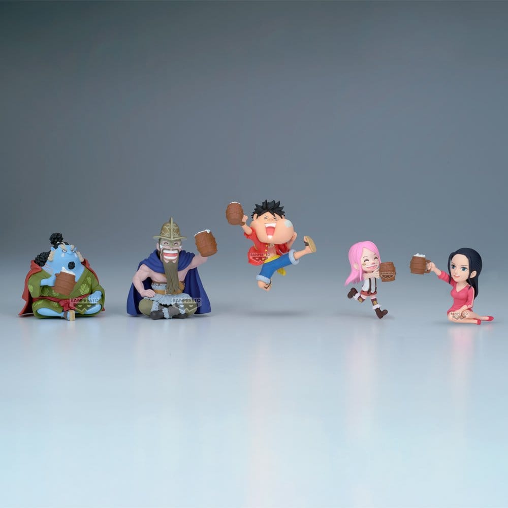 One Piece World Collectable Figure Minifiguren 7 cm Banquet 1 Blind Box Display (12) - Versand: 7 Tage nach Bestellung