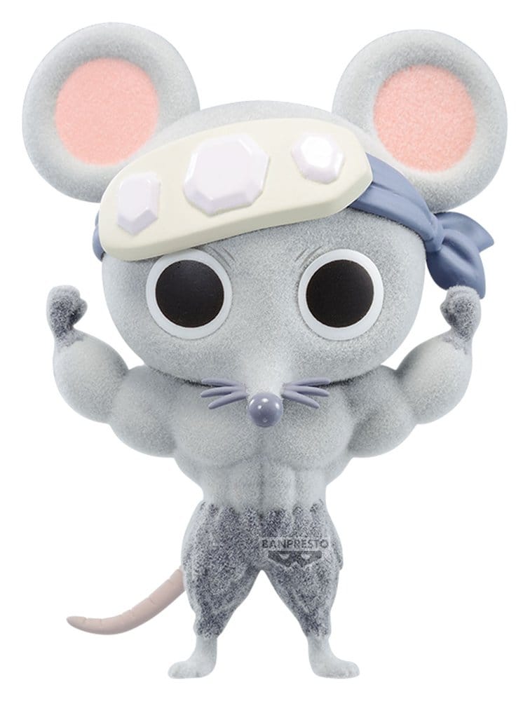 Demon Slayer: Kimetsu no Yaiba Fluffy Puffy PVC-Figur Muscular Mice (Ver. A) 7 cm - Preorder - ETA: 25.01.2027