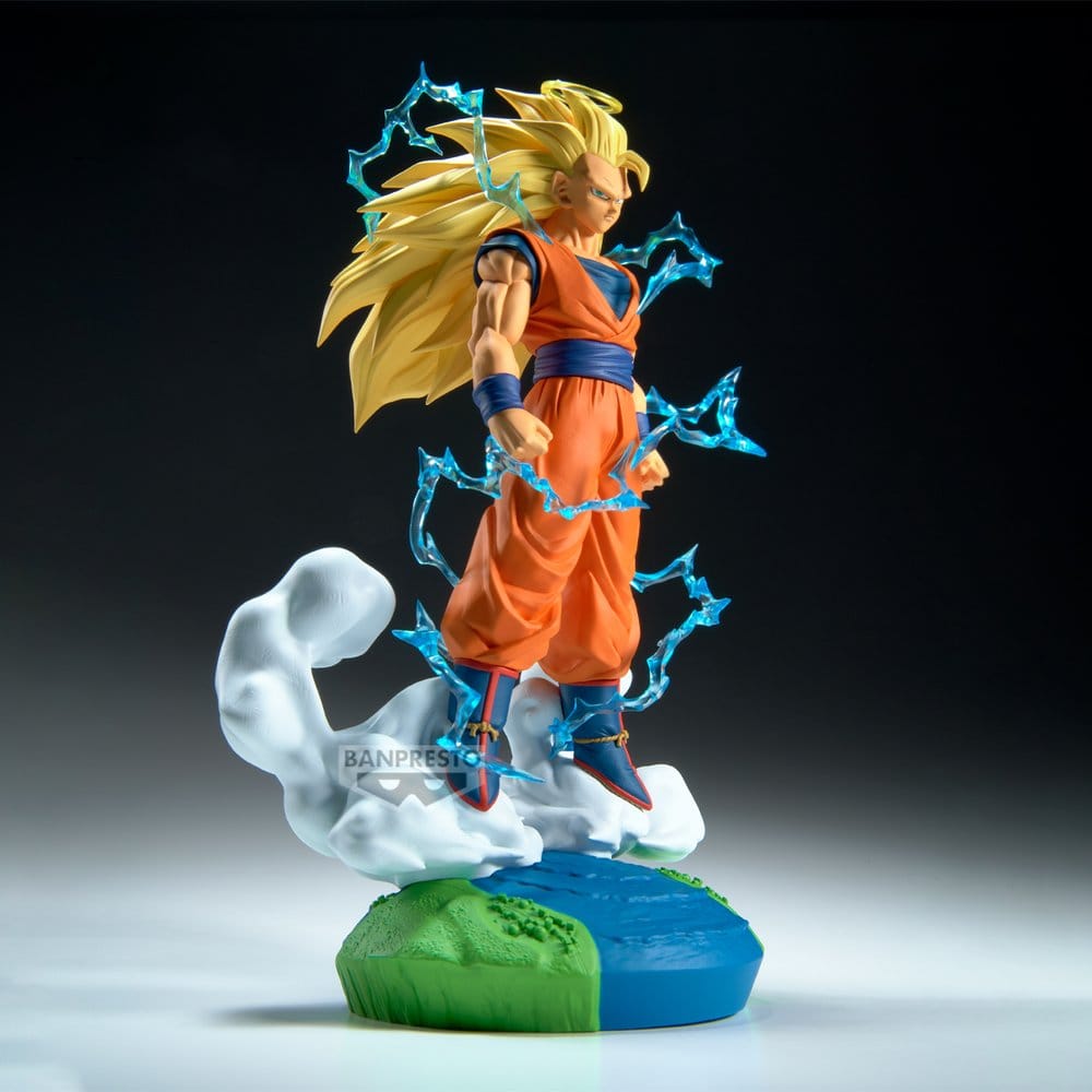 Dragon Ball Z History Box PVC-Figur Super Saiyan 3 Son Goku 18 cm - Preorder - ETA: 25.03.2027