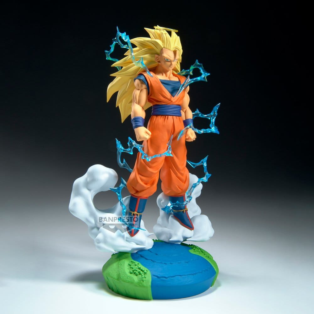 Dragon Ball Z History Box PVC-Figur Super Saiyan 3 Son Goku 18 cm - Preorder - ETA: 25.03.2027