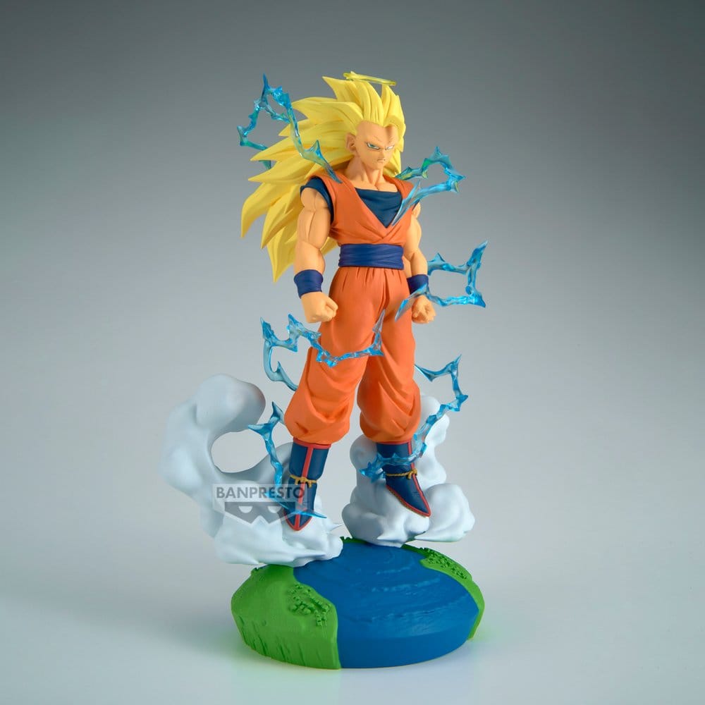 Dragon Ball Z History Box PVC-Figur Super Saiyan 3 Son Goku 18 cm - Preorder - ETA: 25.03.2027