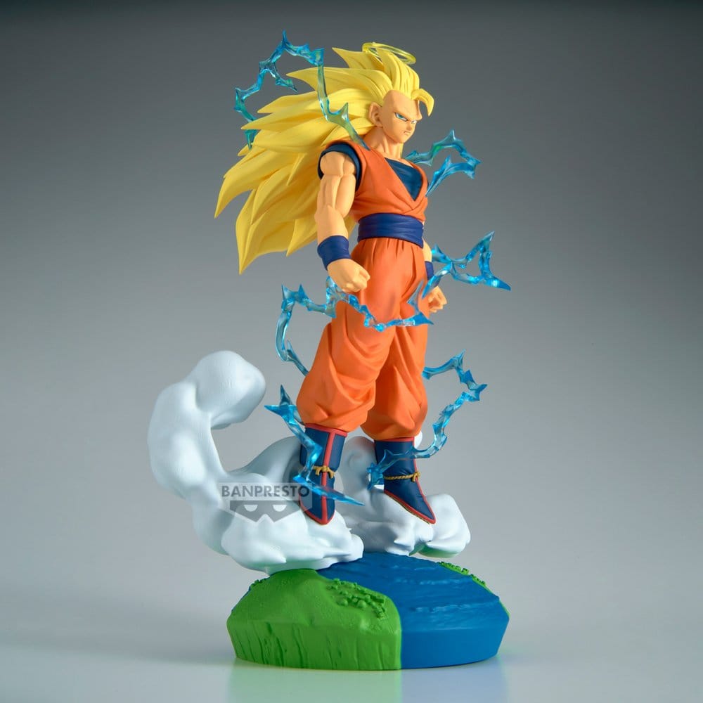 Dragon Ball Z History Box PVC-Figur Super Saiyan 3 Son Goku 18 cm - Preorder - ETA: 25.03.2027