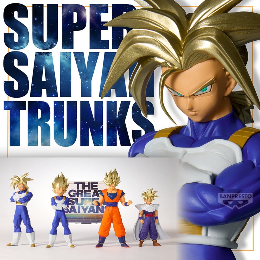 Dragon Ball Z Blood of Saiyans PVC-Figur Super Saiyan Trunks II 20 cm - Preorder - ETA: 25.03.2027