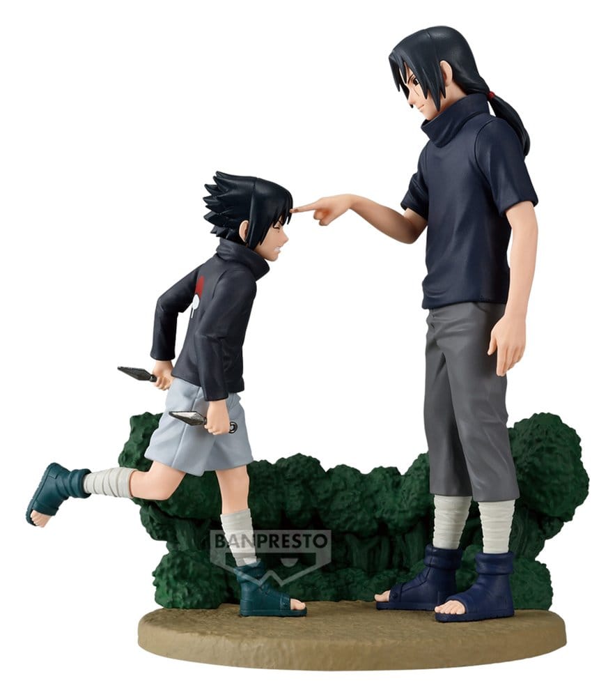 Naruto Shippuden Memorable Saga PVC-Figur Sasuke Uchiha & Itachi Uchiha 14 cm - Preorder - ETA: 23.04.2027