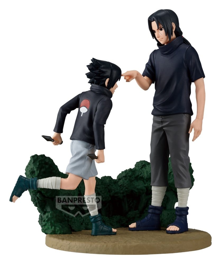 Naruto Shippuden Memorable Saga PVC-Figur Sasuke Uchiha & Itachi Uchiha 14 cm - Preorder - ETA: 23.04.2027