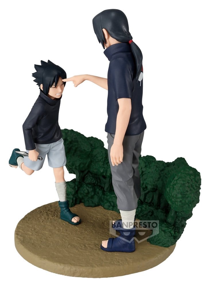 Naruto Shippuden Memorable Saga PVC-Figur Sasuke Uchiha & Itachi Uchiha 14 cm - Preorder - ETA: 23.04.2027