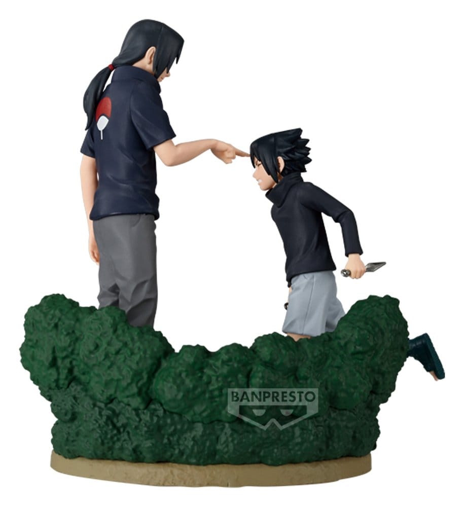 Naruto Shippuden Memorable Saga PVC-Figur Sasuke Uchiha & Itachi Uchiha 14 cm - Preorder - ETA: 23.04.2027