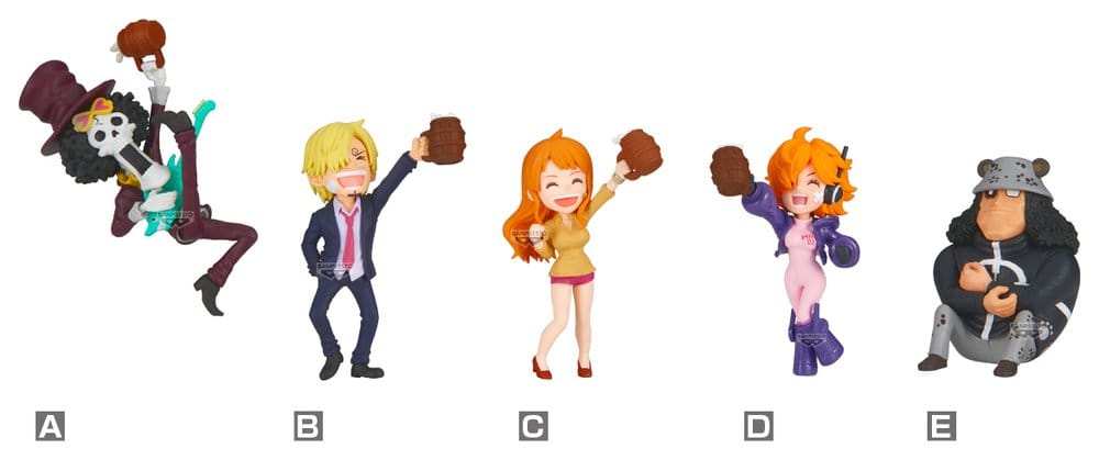 One Piece World Collectable Figure Minifiguren 6 cm Display (12) - Preorder - ETA: 23.04.2027