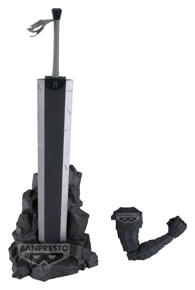 Berserk Grandista PVC-Figur Guts (B:Right Arm & Weapon) 25 cm - Preorder - ETA: 25.08.2027