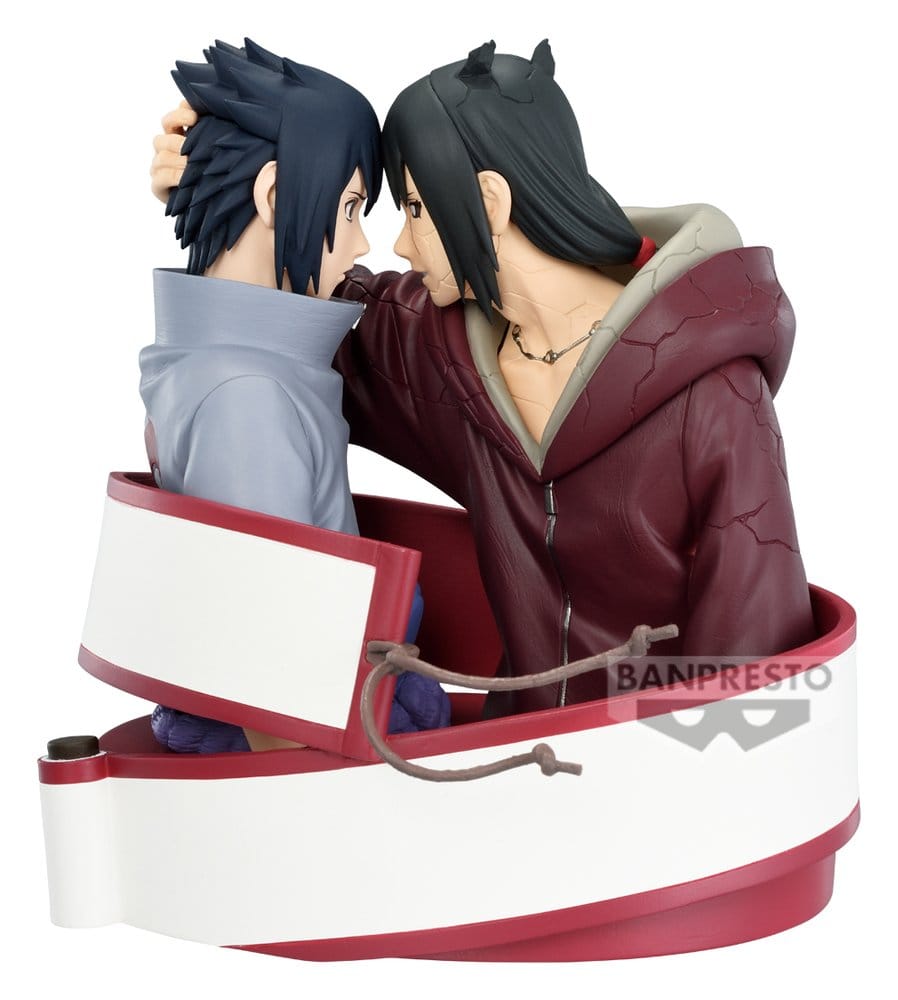 Naruto Shippuden Portrelic PVC-Figur Sasuke Uchiha & Itachi Uchiha 12 cm - Preorder - ETA: 25.06.2027