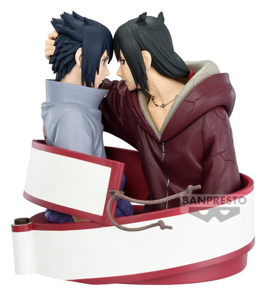 Naruto Shippuden Portrelic PVC-Figur Sasuke Uchiha & Itachi Uchiha 12 cm - Preorder - ETA: 25.06.2027