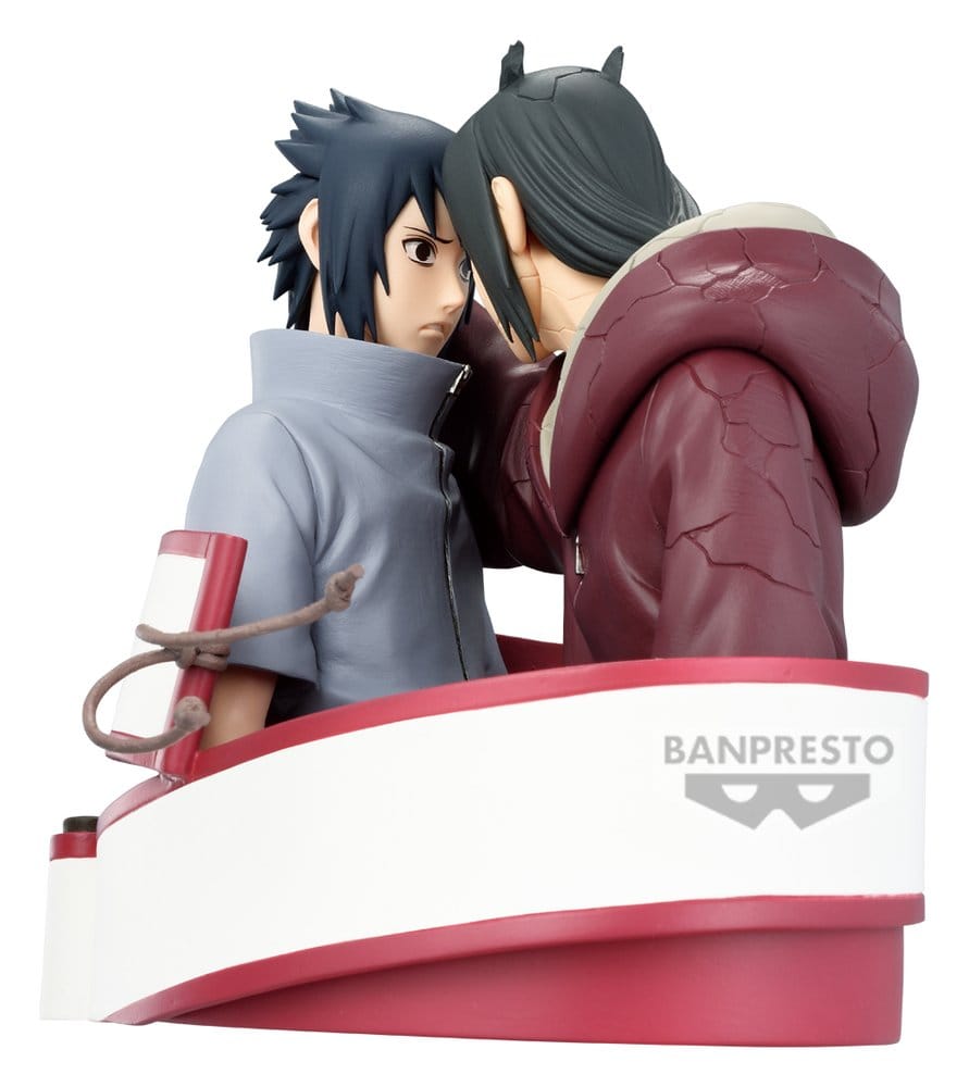 Naruto Shippuden Portrelic PVC-Figur Sasuke Uchiha & Itachi Uchiha 12 cm - Preorder - ETA: 25.06.2027