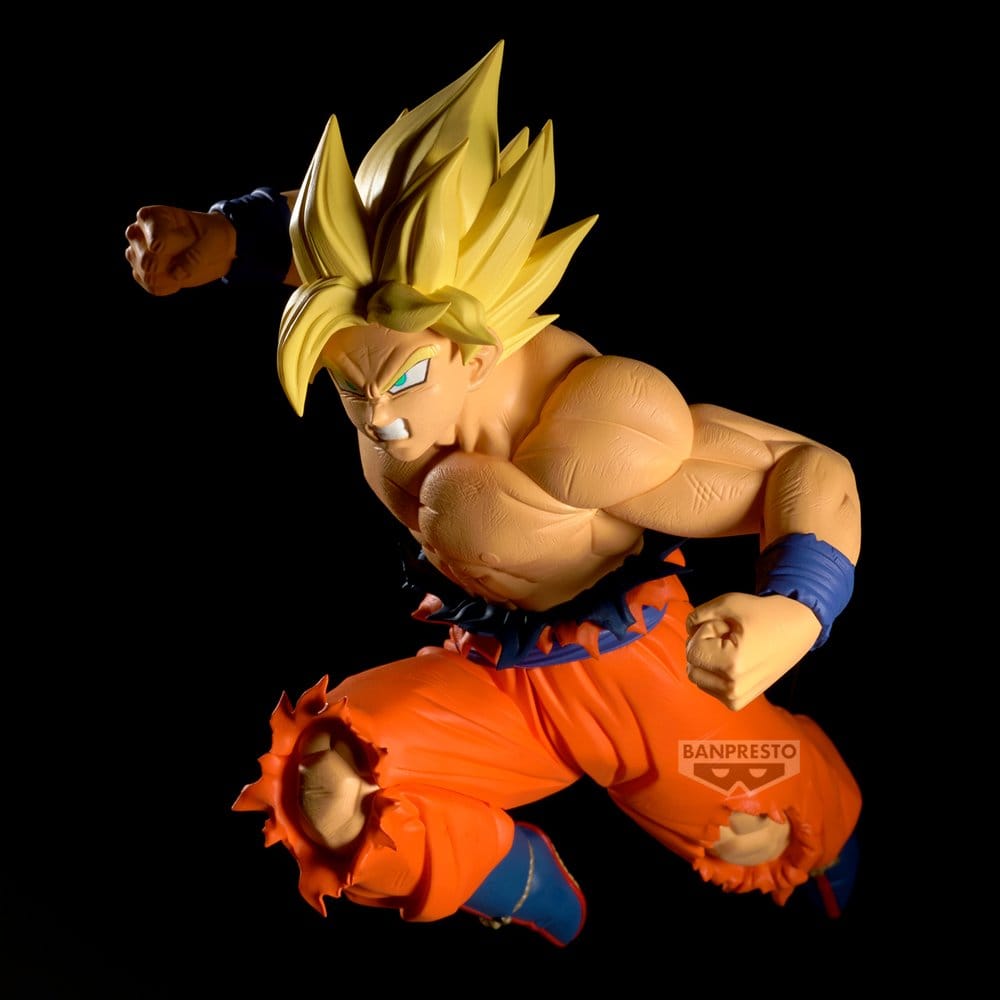 Dragon Ball Z Match Makers PVC-Figur Super Saiyan Son Goku vs. Broly ver. A Super Saiyan Son Goku 13 cm - Preorder - ETA: 25.06.2027