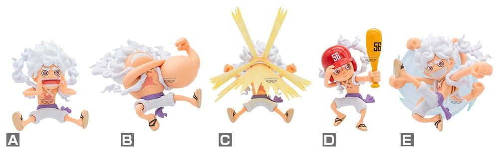 One Piece World Collectable Figure Minifiguren Monkey D. Ruffy Gear 5 Special 2 Sortiment (12) - Preorder - ETA: 23.07.2027
