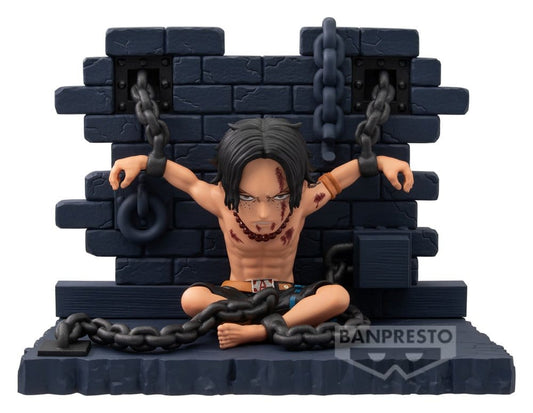 One Piece World Collectable Figure Minifigur Portgas D. Ace (Impel Down) 8 cm - Preorder - ETA: 25.08.2027