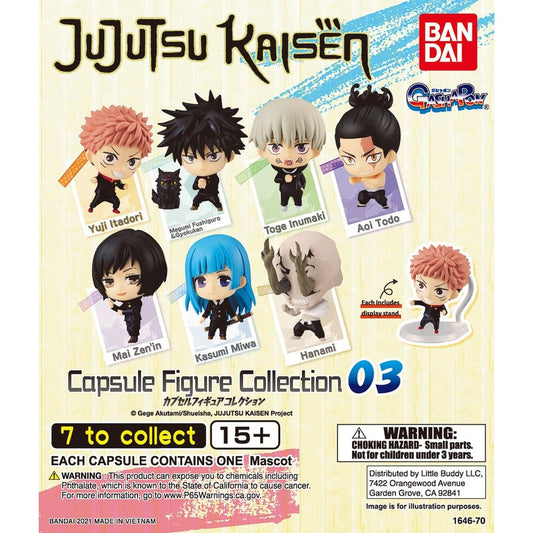 Jujutsu Kaisen Capsule Figure Collection Gashapon Minifiguren Blind Box Series 2 Display (24) - Preorder - ETA: 25.11.2026