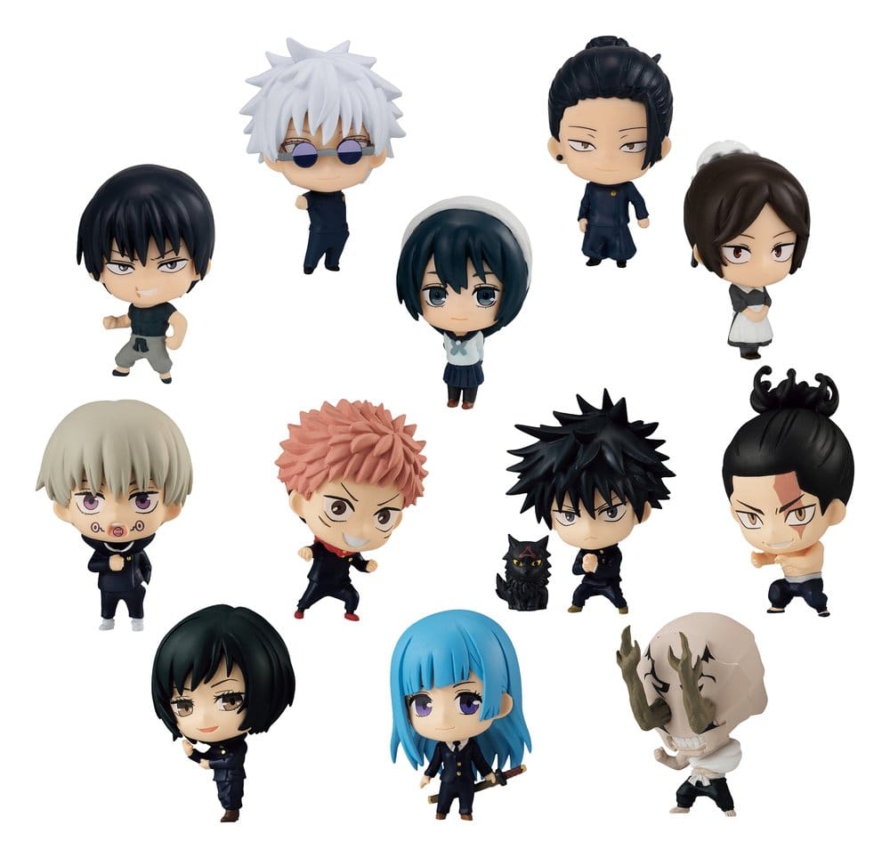 Jujutsu Kaisen Capsule Figure Collection Gashapon Minifiguren Blind Box Series 2 Display (24) - Preorder - ETA: 25.11.2026