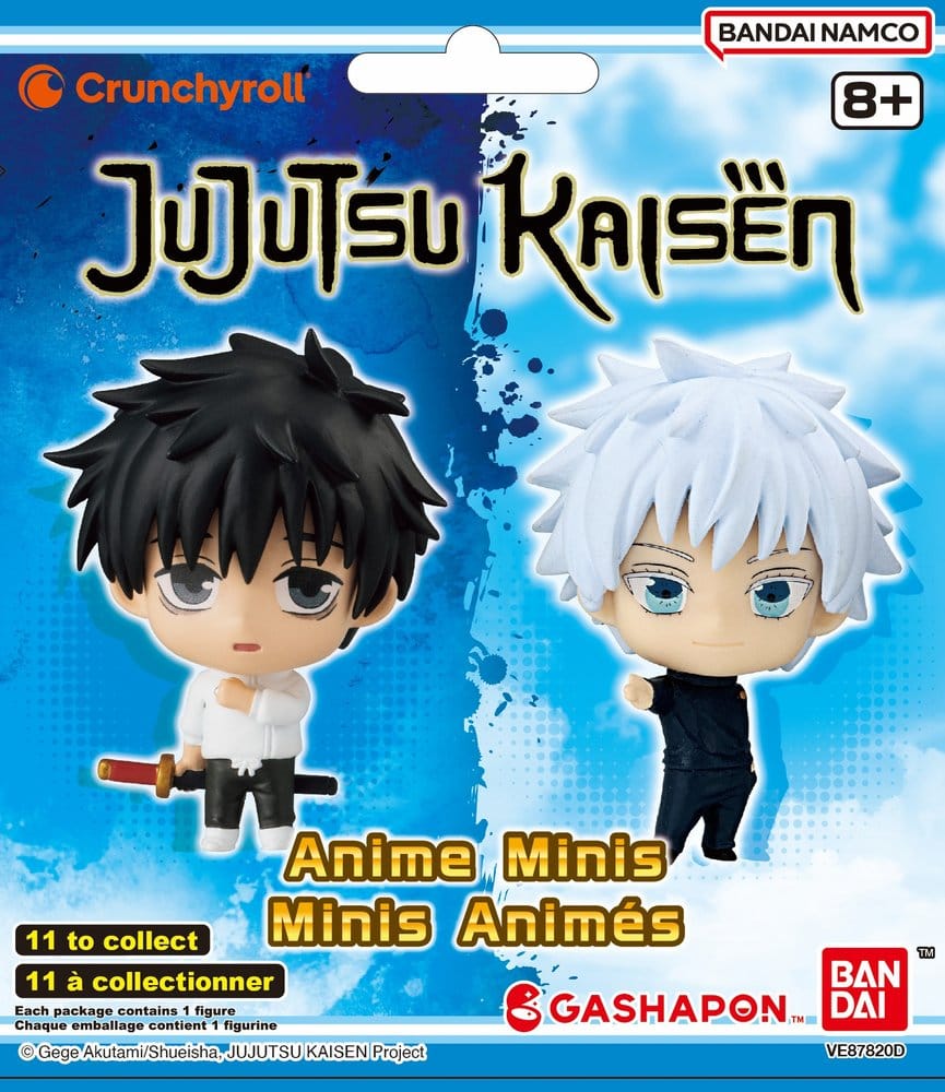 Jujutsu Kaisen Animes Gashapon Minifiguren Blind Box Display (24) - Preorder - ETA: 25.01.2027