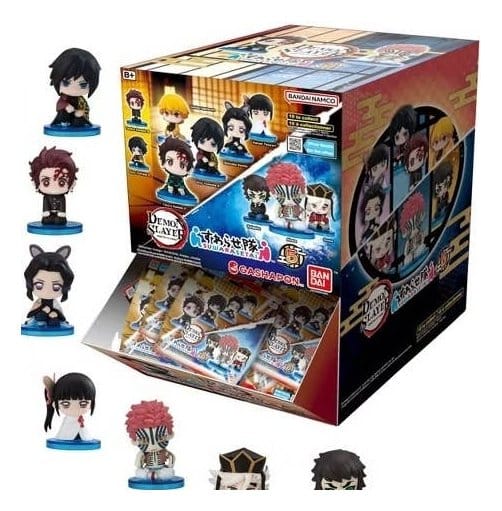 Demon Slayer Suwarase-tai Gashapon Minifiguren Blind Box Wave 5 Display (24) - Preorder - ETA: 25.10.2026