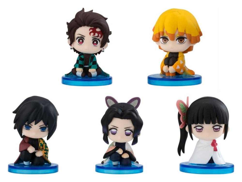 Demon Slayer Suwarase-tai Gashapon Minifiguren Blind Box Wave 5 Display (24) - Preorder - ETA: 25.10.2026