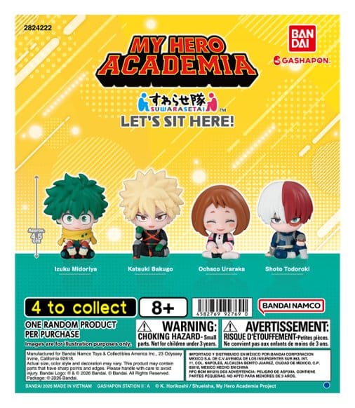 My Hero Academia Gashapon Minifiguren 5 cm Blind Box Display (24) - Preorder - ETA: 25.07.2027