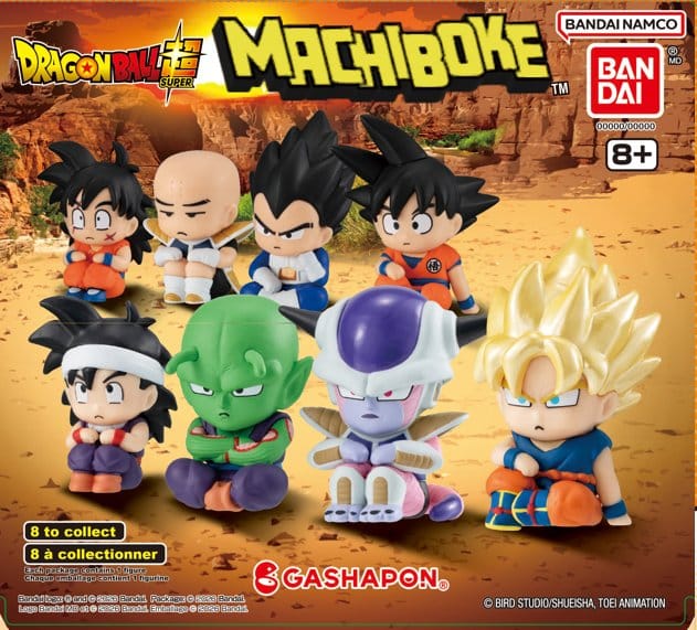 Dragon Ball Machiboke Gashapon Minifiguren Blind Box Wave 1 Display (24) - Preorder - ETA: 25.10.2026
