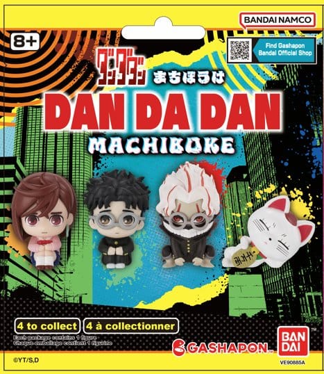 Dandadan Machiboke Gashapon Minifiguren Blind Box Display (24) - Preorder - ETA: 25.11.2026