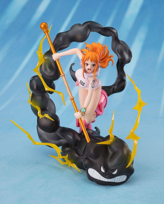 One Piece Figuarts ZERO Extra Battle PVC Statue Nami Lightning Blast 17 cm Preorder ETA 05.25