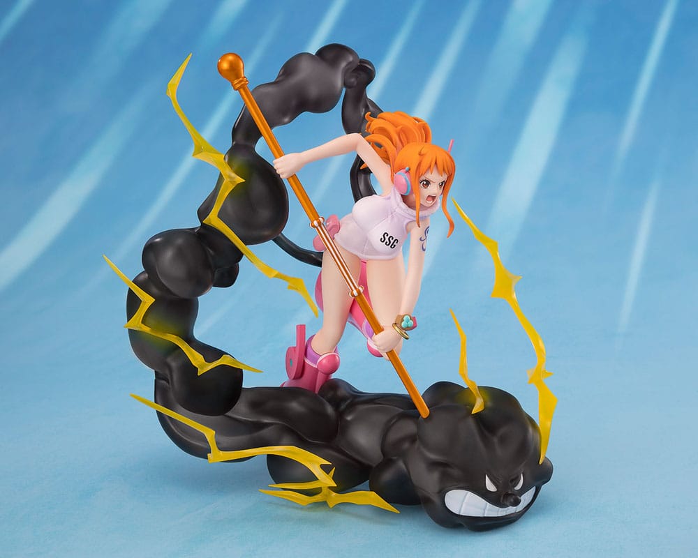 One Piece Figuarts ZERO Extra Battle PVC Statue Nami Lightning Blast 17 cm Preorder ETA 05.25