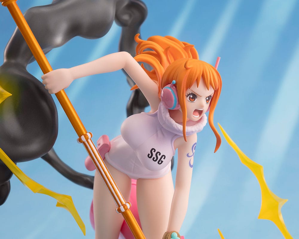 One Piece Figuarts ZERO Extra Battle PVC Statue Nami Lightning Blast 17 cm Preorder ETA 05.25