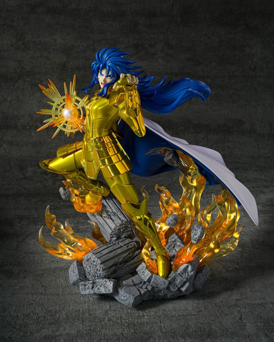 Saint Seiya Figuarts ZERO Metallic Touch PVC Statue Gemini Saga 21 cm   - Versand: 7 Tage nach Bestellung