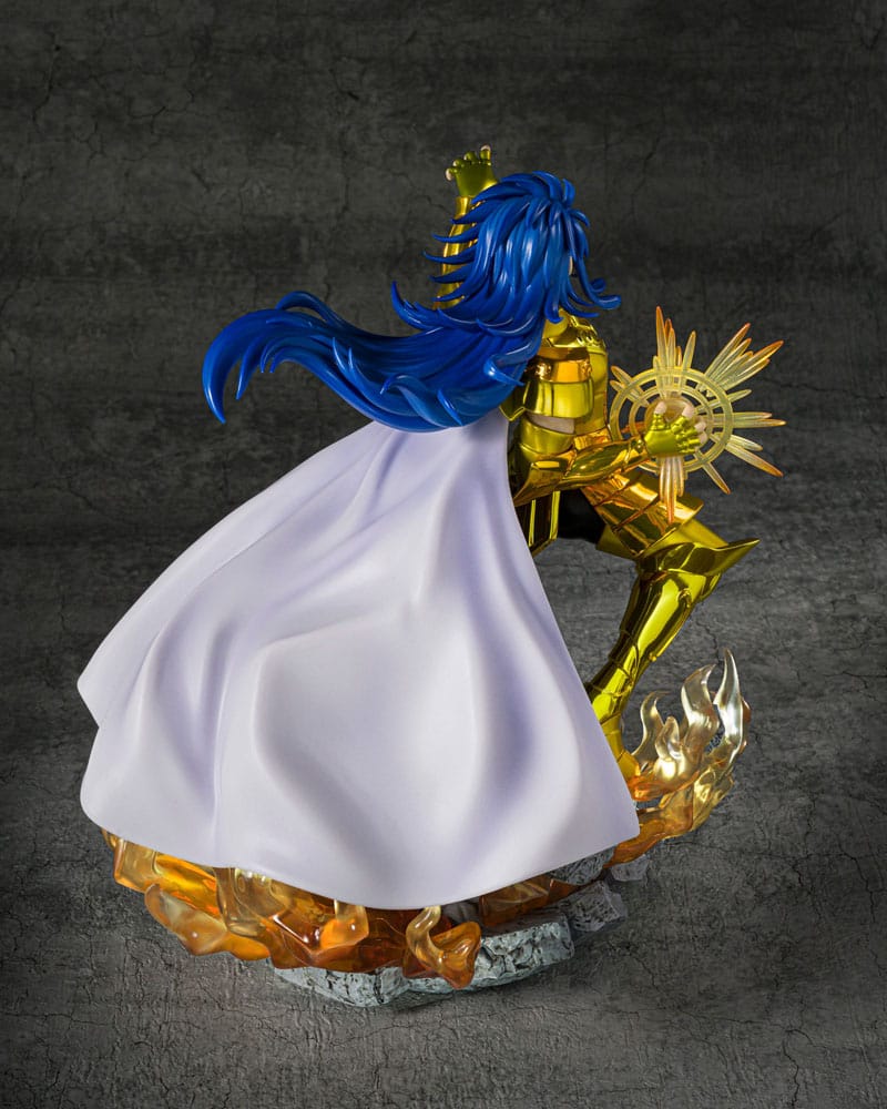 Saint Seiya Figuarts ZERO Metallic Touch PVC Statue Gemini Saga 21 cm   - Versand: 7 Tage nach Bestellung