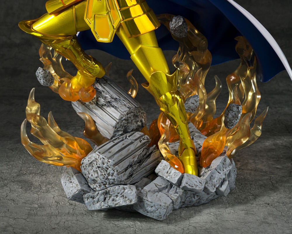 Saint Seiya Figuarts ZERO Metallic Touch PVC Statue Gemini Saga 21 cm   - Versand: 7 Tage nach Bestellung