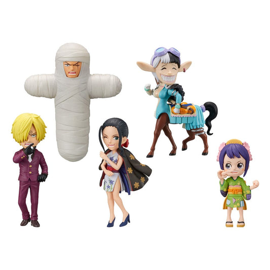 One Piece WCF Minifigur (1) 7 cm Wanokuni Onigashima - random selection - sofort lieferbar