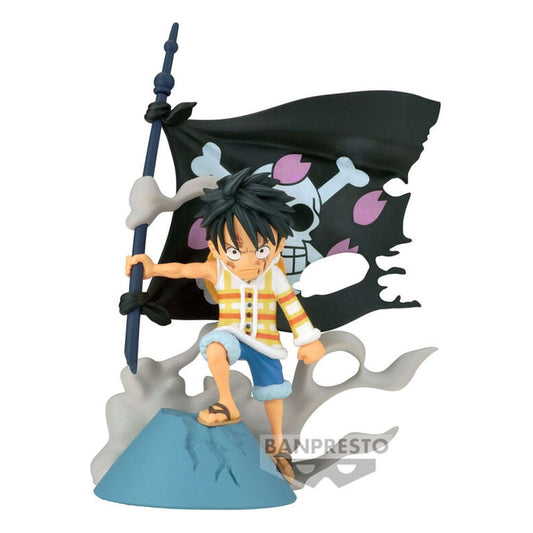 One Piece: WCF Log Stories - Monkey.D.Luffy Figure - Versand: 5-7 Tage nach Bestellung