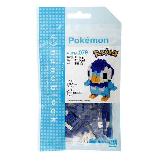 Pokemon: Piplup Nanoblock - Versand: 5-7 Tage nach Bestellung