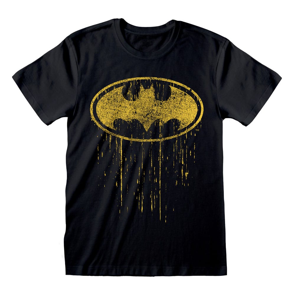 Batman T-Shirt Dripping Symbol   Größe M - Preorder - ETA: 08.09.2025