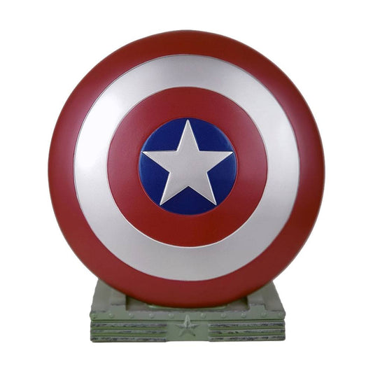 Marvel Spardose Captain America Shield 25 cm - Versand: 5-7 Tage nach Bestellung
