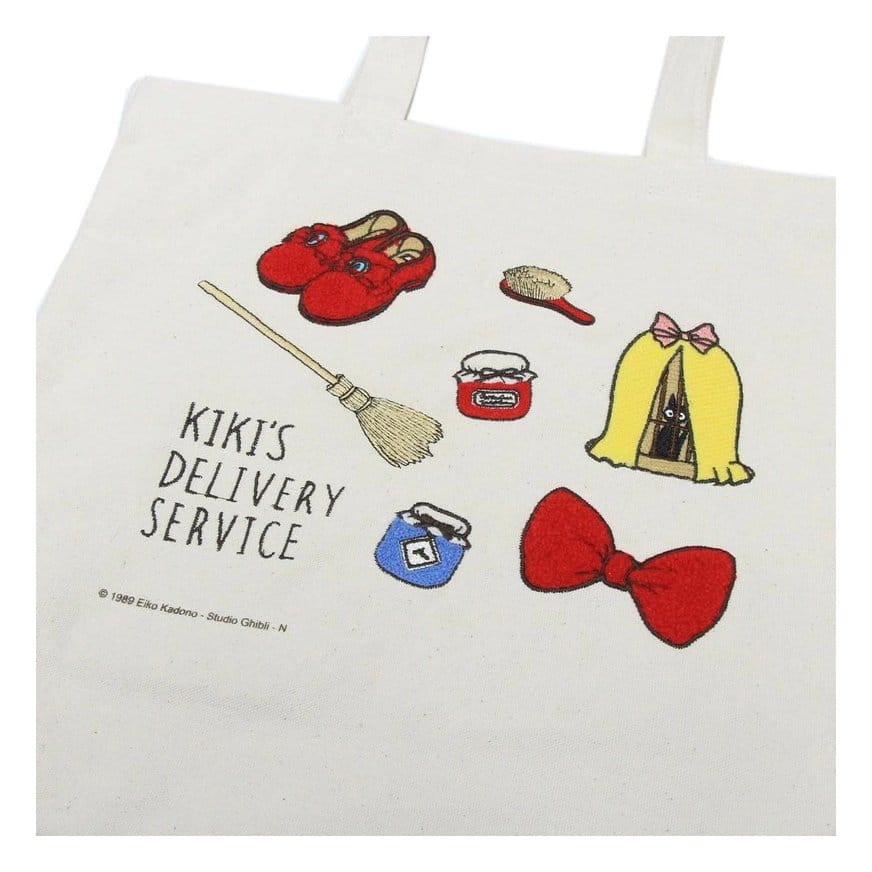 Kiki´s kleiner Lieferservice Tragetasche Embroidery Canvas Kiki - Preorder - ETA: 27.02.2027