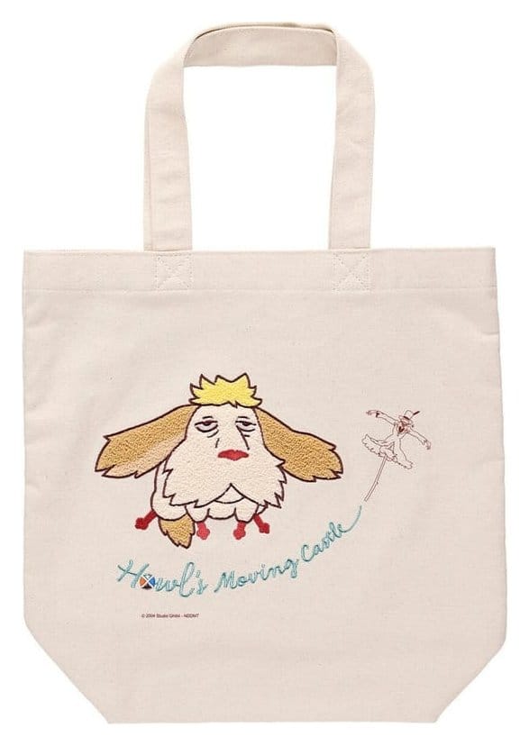 Das wandelnde Schloss Tragetasche Embroidery Canvas Flying Heen - Preorder - ETA: 28.12.2026