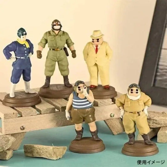 Porco Rosso Überraschungs-Minifigur Marco Blind Box Display (6) - Versand: 7 Tage nach Bestellung
