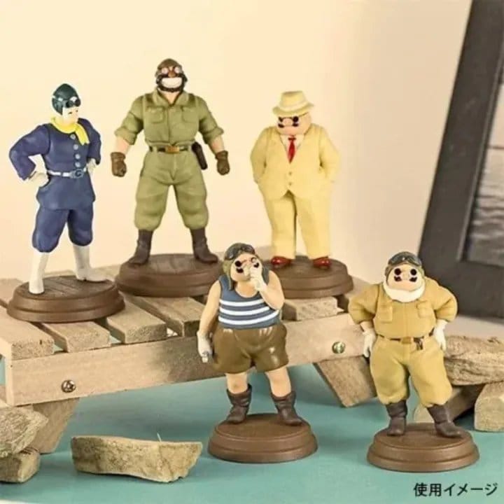 Porco Rosso Überraschungs-Minifigur Marco Blind Box Display (6) - Versand: 7 Tage nach Bestellung