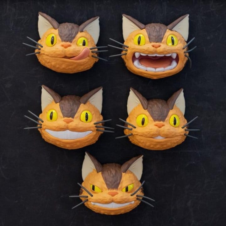 Mein Nachbar Totoro Magnet Catbus face Blind Box Sortiment (6) - Preorder - ETA: 28.12.2026