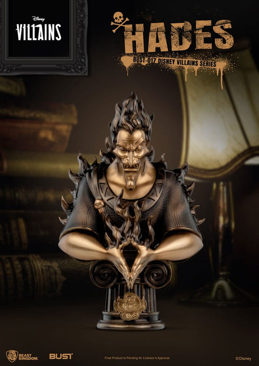 Disney Villains Series PVC Büste Hades 16 cm - Preorder - ETA: 01.11.2025