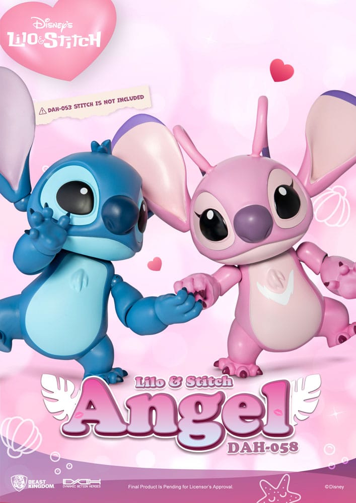 Disney Dynamic 8ction Heroes Actionfigur 1/9 Angel (Lilo & Stitch) 16 cm - Versand: 7 Tage nach Bestellung