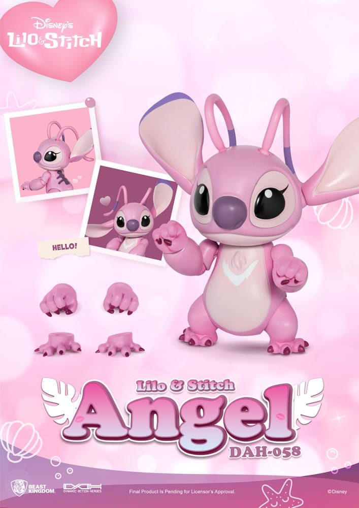 Disney Dynamic 8ction Heroes Actionfigur 1/9 Angel (Lilo & Stitch) 16 cm - Versand: 7 Tage nach Bestellung