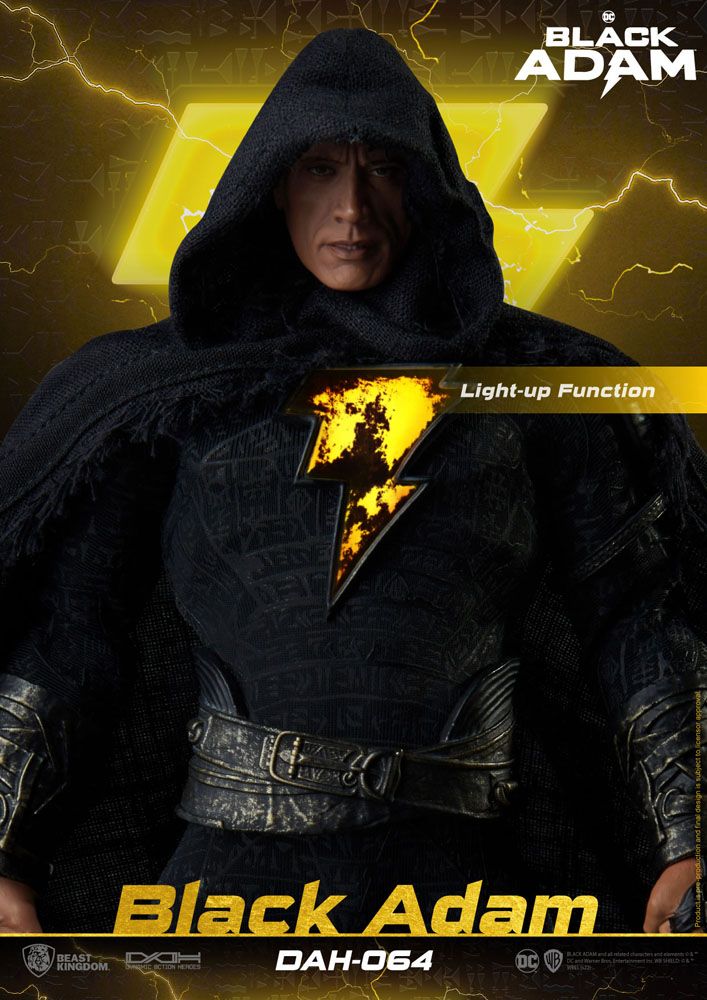 Black Adam Dynamic 8ction Heroes Actionfigur 1/9 Black Adam 18 cm - Versand: 5-7 Tage nach Bestellung