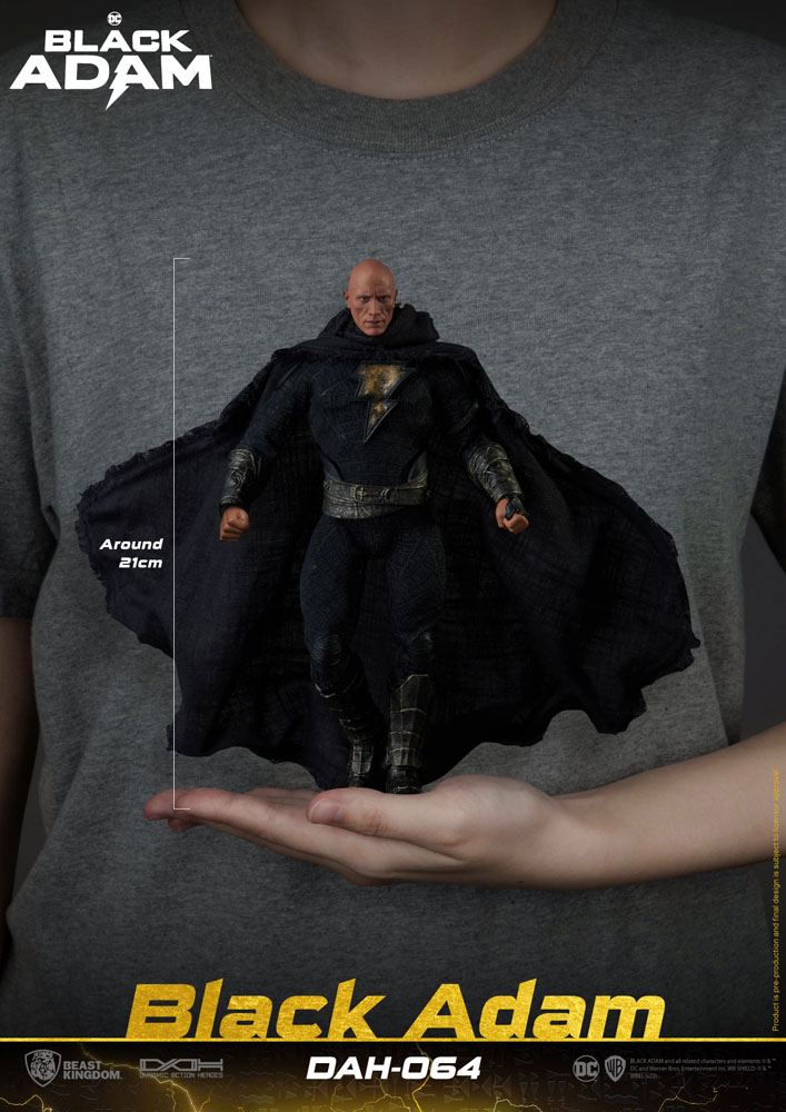 Black Adam Dynamic 8ction Heroes Actionfigur 1/9 Black Adam 18 cm - Versand: 5-7 Tage nach Bestellung