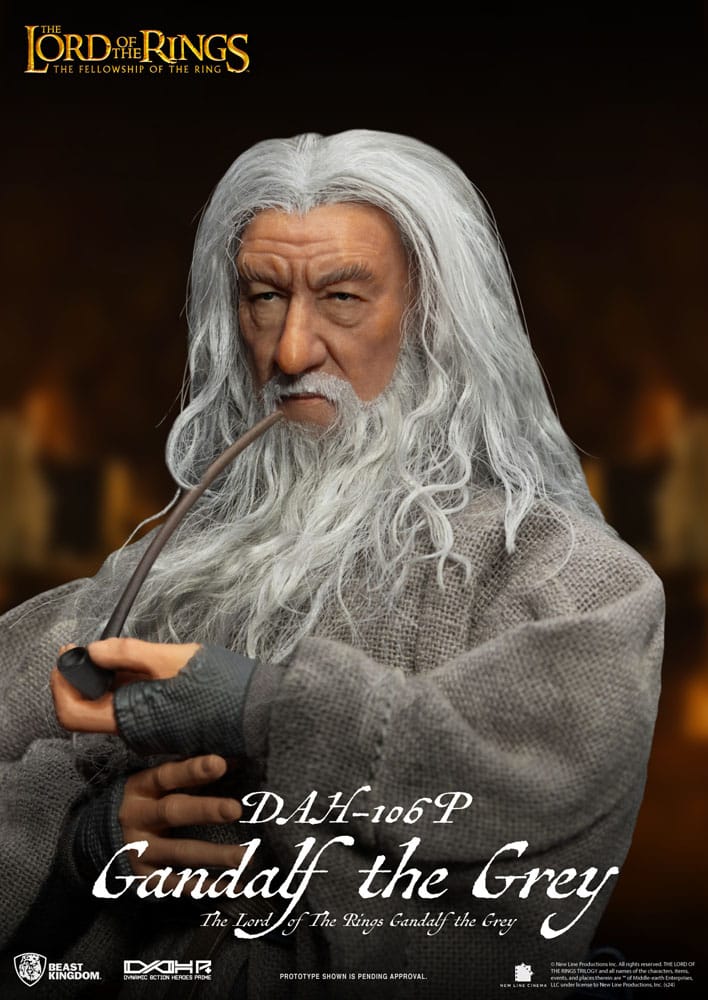 Herr der Ringe Dynamic 8ction Heroes Actionfigur 1/9 Gandalf der Graue 21 cm   - Preorder - ETA: 26.10.2025